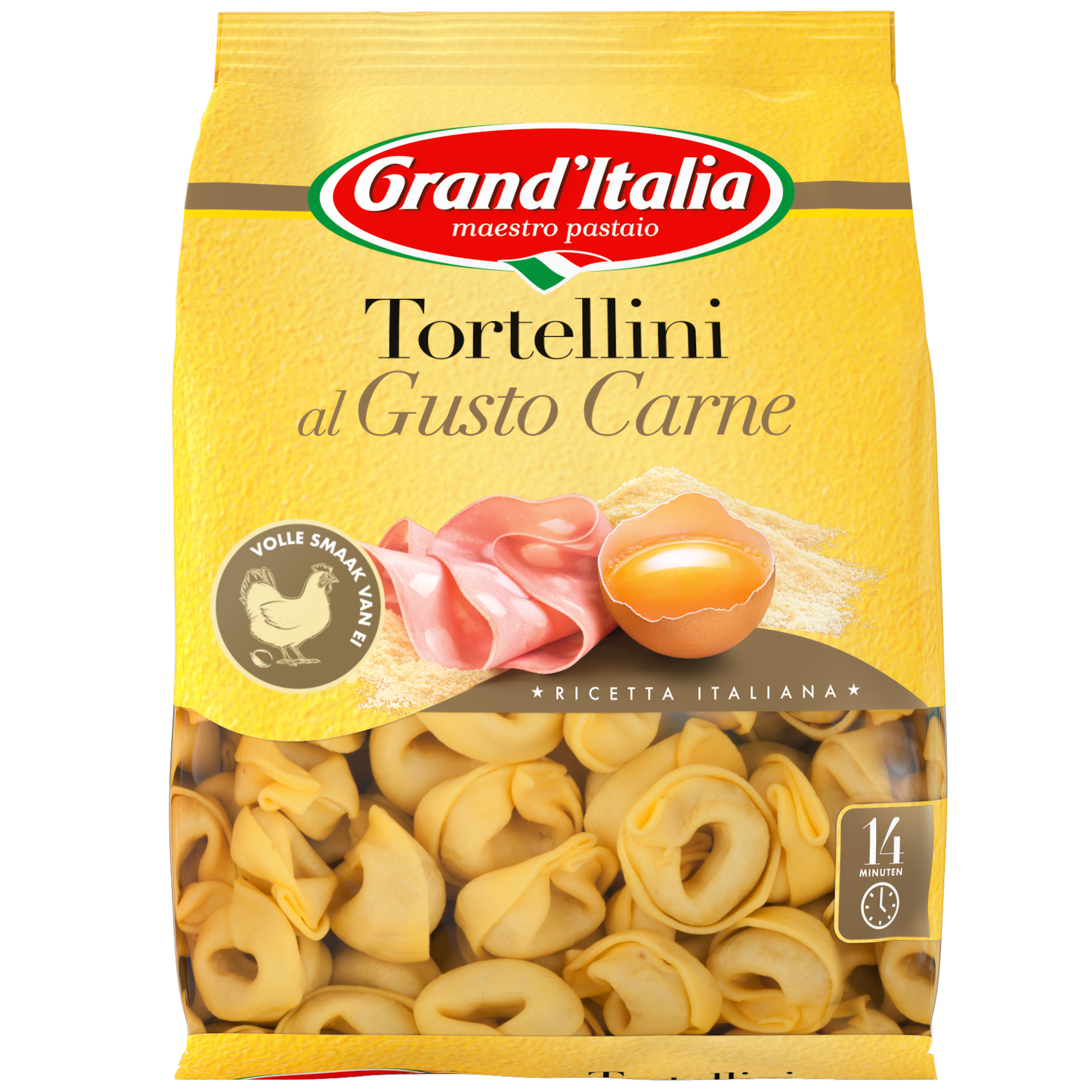 Gevulde pasta Tortellini al Gusto Carne 220g Grand'Italia